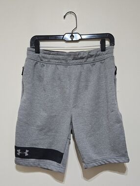 Under Armour Men's Athletic Shorts with Black Logo Panel